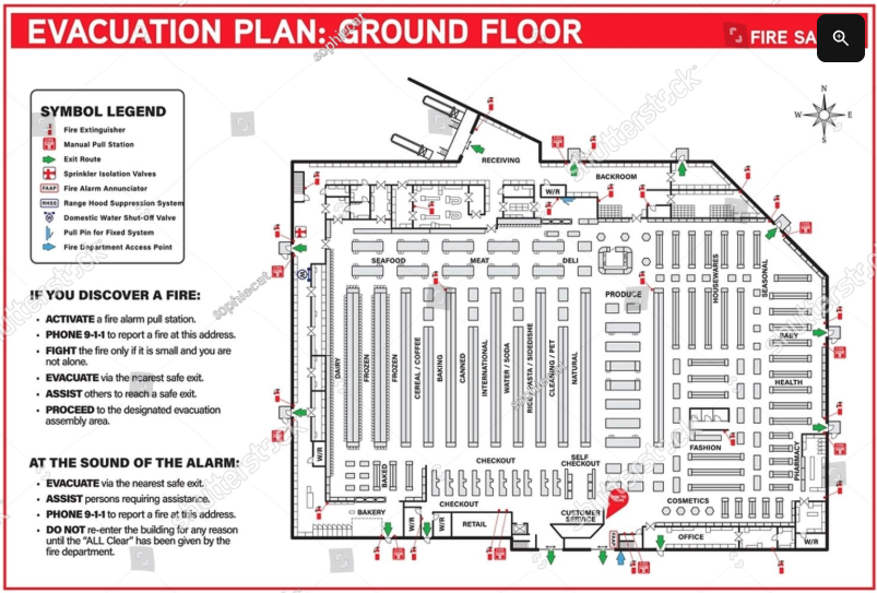 PMU Québec evacuation plan — image 1